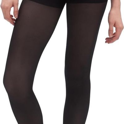 Sheertex Black Control Top Sheer Rip Resist Tights M